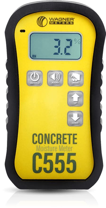 wagner meters c555 concrete moisture meter|wagner moisture meter chart.